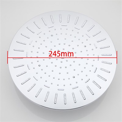 Лейка для душа FRAP F008-25 (тропический душ, круг D245мм, 1 режим, белый/хром) 544096