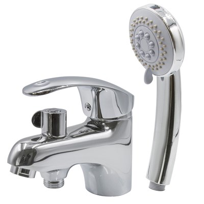 Смеситель для раковины с лейкой 40к F1221 FRAP (литой, п/шпильку, хром, латунь) 544666