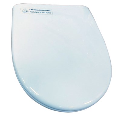 Сиденье для унитаза "Премьер-Люкс" м/лифт белое (Rosa) 513144