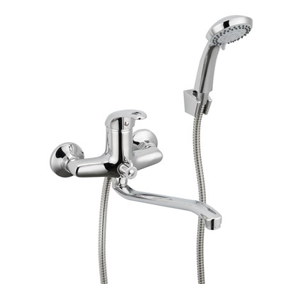 Смеситель для ванны и раковины 40к F2203 FRAP (S излив, хром, латунь) 544591