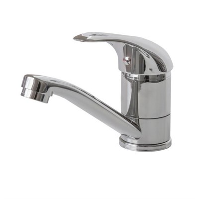 Смеситель для кухни 40к F4502-B FRAP (плоский пов.излив, п/шпильку, хром, силумин) 544588