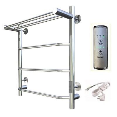 Полотенцесушитель электрический ЛЦ 60х50 5 пер ТРАПЕЦИЯ ПОЛКА унив скрыт подкл,таймер,256 Вт) ТРУГОР 544923