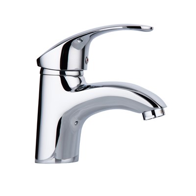 Смеситель для раковины 40к F1021 (литой, п/шпильку, хром, латунь) 540088