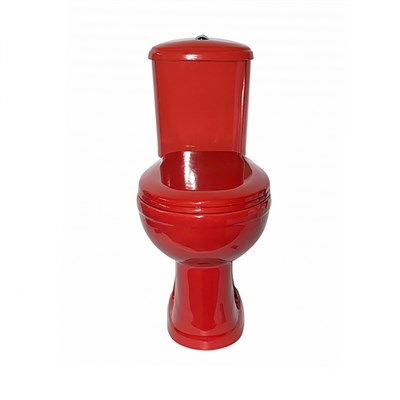 Унитаз-компакт "Дора" красный (гориз, нижн, сид, арм) (Ст.Оскол) 545814