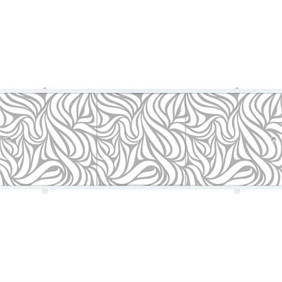 Экран для ванны ПРЕМИУМ А (алюм. профиль) 1,5 темно-серый 545772