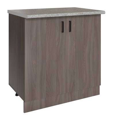 Стол разделочный 80 шимо/ясень темный, столешница гранит пёстрый 546671