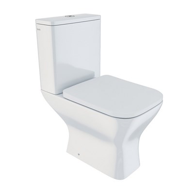 Унитаз-компакт безободковый IDDIS TORRDSEi24 "Torr"прямой вып, сиденье дюропласт,микролифт2-кн арм 547002