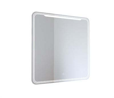 Зеркало MIXLINE "Виктория" 800*800 (ШВ) сенсорный выкл, светодиодная подсветка 547253