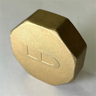 Заглушка В 1 1/2" латунь 875247