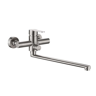 Смеситель для ванны и раковины 35к HB22801 HAIBA див корп L-нос НЕРЖ 547844