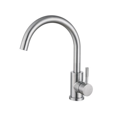 Смеситель для кухни 35к HB72304-3 HAIBA боковая б/отв п/гайку НЕРЖ 547824