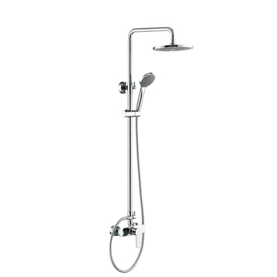 Душевая система 35к HB2411 HAIBA лейка "Тропический душ" ХРОМ 547885