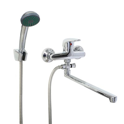 Смеситель для ванны и раковины 40к ПРОФСАН ПСМ-521-072 "ЕВРО", эксцентрики "ЕВРО", ХРОМ 548042