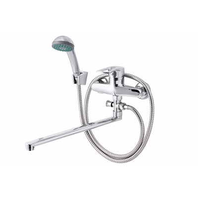 Смеситель для ванны и раковины 40к ПРОФСАН ПСМ-521-К017 "ПЛЮС" эксцентрики "РУС", ХРОМ 548045