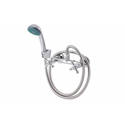 Смеситель для душа 1/2 кер ПРОФСАН ПСМ-109-К89 "ДУШ" См-ДшДНРШл, эксцентрики "РУС", ХРОМ 548080