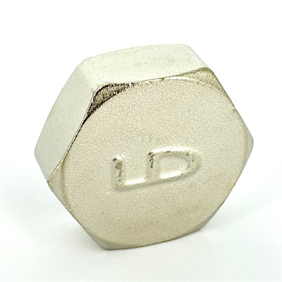 Заглушка В 1" никелированная 879677