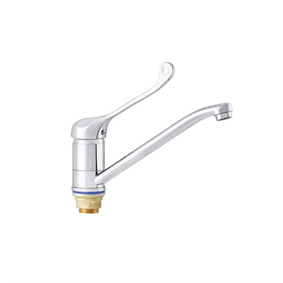 Смеситель для раковины ПРОФСАН 40к ПСМ-425-055 "МЕДИК"  пов. излив, п/гайку без подв мед. ХРОМ 548078