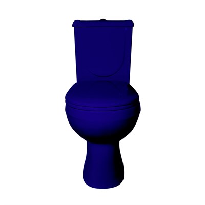 Унитаз-компакт "Ирида" синий (гориз, нижн, сид, арм) (Ст.Оскол) 548091