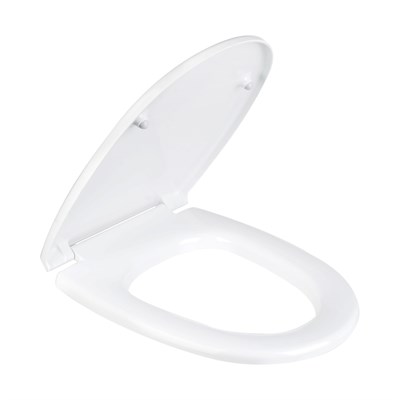 Сиденье для унитаза Iris белое дюр.нерж.кр. "Лига" (SANTEK) AHS.53 548155