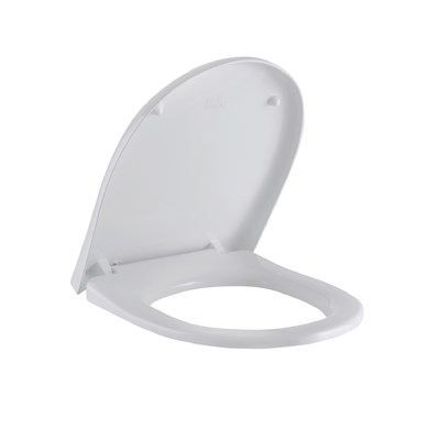 Сиденье для унитаза Orion белое дюр.нерж.кр.м/лифт, съем "Элеганс"(Kirovit,Rosa) 548147