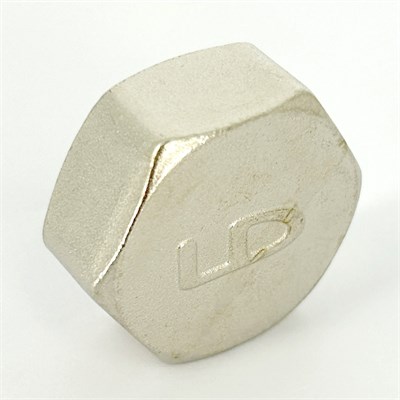Заглушка В 3/4" никелированная 887117