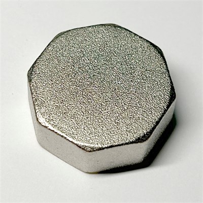 Заглушка В 3/4" с плоской прокладкой, никелированная 871527