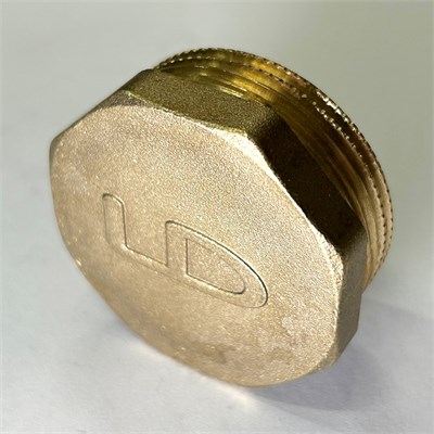 Заглушка Н 1 1/4" латунь 874248
