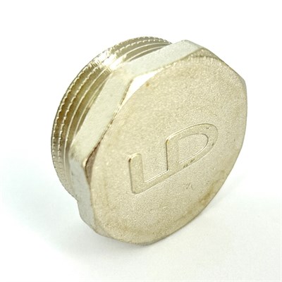 Заглушка Н 1 1/4" никелированная 857601