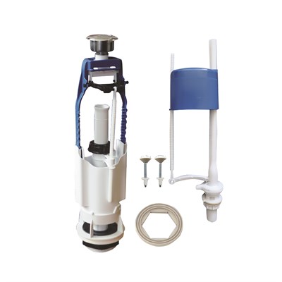 Арматура к смыв.бачку Кноп Уклад метал нижний подвод D40 (А105.57.14.3) 549007