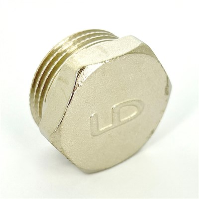 Заглушка Н 1" никелированная 863371