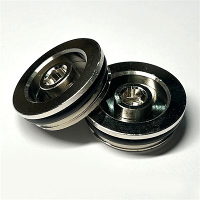 Заглушка Н 1" с прокладкой O-RING, никелированная (комплект 2 шт) 878653