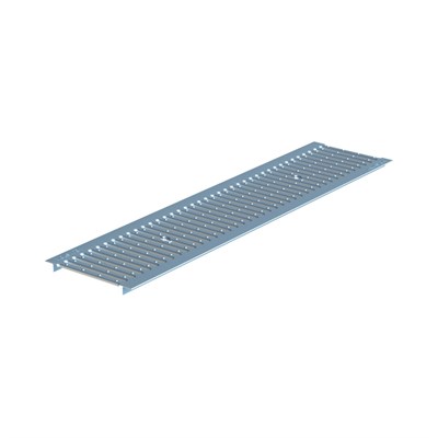 Решетка штампованная оцинкованная Norma DN200 А15 1000*245*22 (32041А) 549100