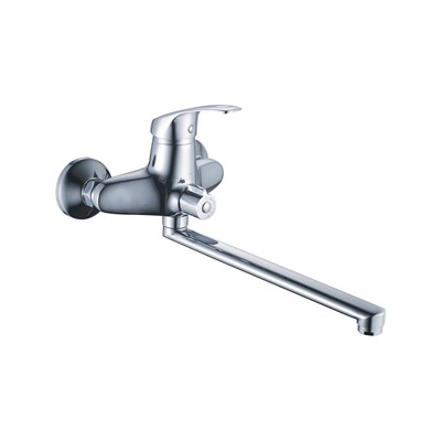 Смеситель для ванны и раковины 40к CN2221 CRON L-излив 300 мм, ХРОМ 549298