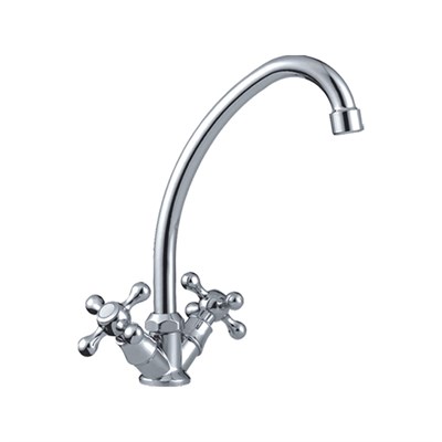 Смеситель для кухни 1/2 кер CN4008 CRON высокий пов. излив, ХРОМ 549367