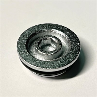 Заглушка Н 3/4" с прокладкой O-RING, хромированная 882108