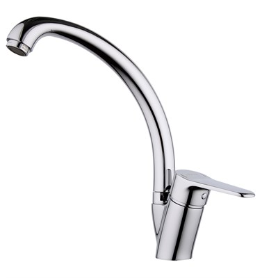 Смеситель для кухни 35к G4136 GAPPO высокий пов. излив, п/гайку, ХРОМ 547115