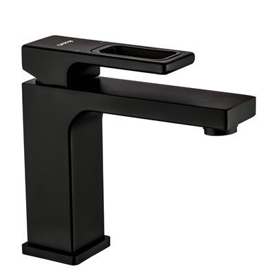 Смеситель для раковины 35к G1017-6 GAPPO литой, п/гайку, ЧЕРНЫЙ 544947