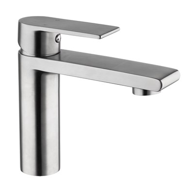 Смеситель для раковины 35к G1099-20 GAPPO нерж. сталь, литой, САТИН 549414