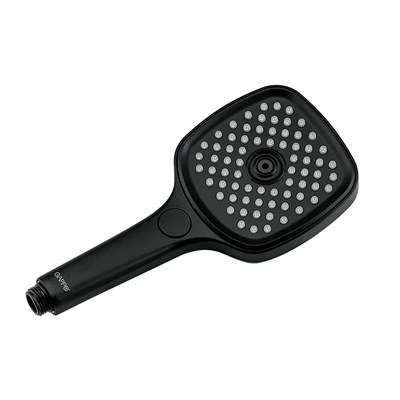 Лейка для душа GAPPO G003 3 режима, квадрат, ЧЕРНЫЙ 549525