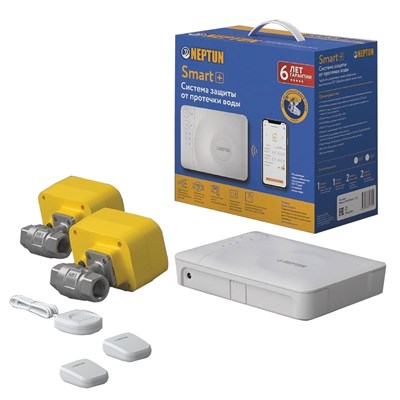 Система защиты от протечек Profi Smart+ Tuya 1/2'' NEPTUN 549605