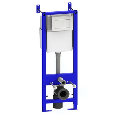 Система инсталляции УКЛАД для унитаза с белой кнопкой СИ 01.04.54.00.0 549902