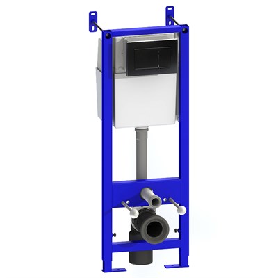 Система инсталляции УКЛАД для унитаза с черной кнопкой (софт тач) СИ 01.04.54.00.5 549903