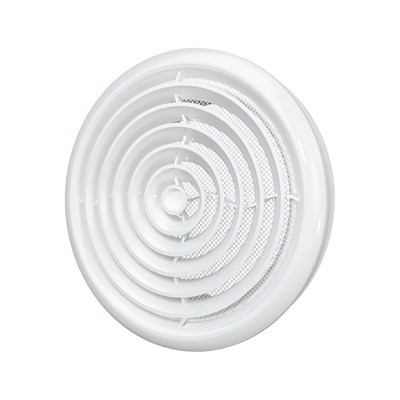 Диффузор приточно-вытяжной со стопорным кольцом и фланцем D125 12,5DK ERA 549920