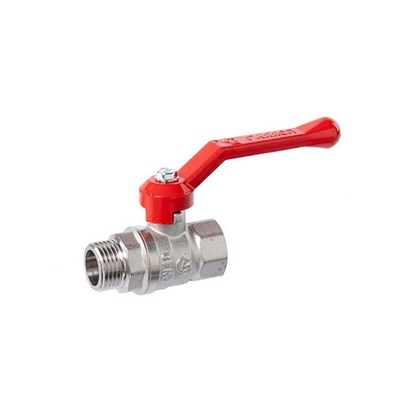 Кран шаровой 1/2'' вн/нар рукоятка 11б27п1 Стандарт 221 ГАЛЛОП никель PN40 550139