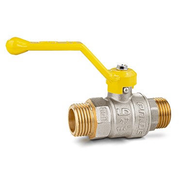 Кран газ шаровой 1/2'' нар/нар рукоятка LD PRIDE 550208