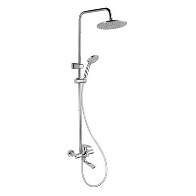 Душевая система Glauf NUD16-A045 (смеситель35К с изл+лейка 1 поз.+душ.шланг+тропич.душ.) 550733