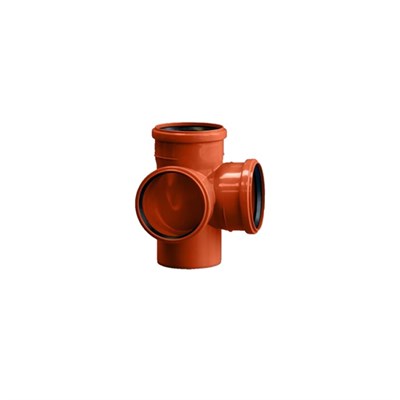 110/110 Крестовина  угол 87 двухплоскостная ПОЛИТЭК наруж 550896