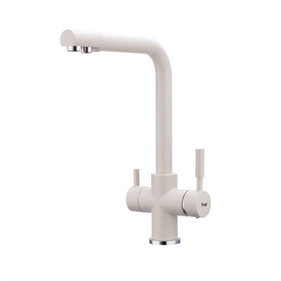 Смеситель для кухни 40к F4352-24 FRAP (выс.пов.излив, п/гайку, С ВЫХ Д/ПИТ. ФИЛЬТРА, МОЛОЧНЫЙ, лат) 550847