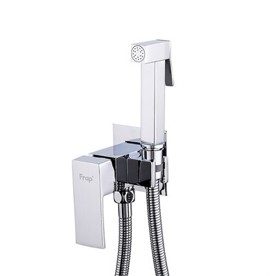 Смеситель с гигиенической лейкой 25k F7506 FRAP (встраиваемый, хром, латунь) 550854