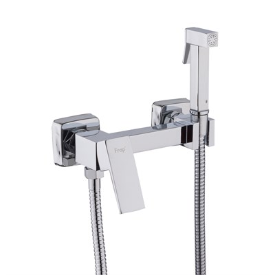 Смеситель с гигиенической лейкой 25k F7504 (хром, латунь) 545184